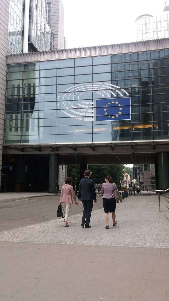 Besoek aan Europese Unie, Brussel – Mei 2018