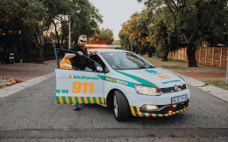 AfriForum’s safety team assists metro police during unrest in Pretoria