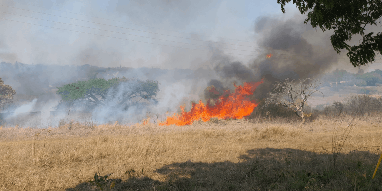 AfriForum se Witrivier-buurtwag help om brand in reservaat te blus
