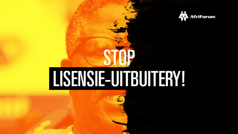 Stop lisensie-uitbuitery!