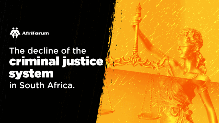 Conference: The decline of the criminal justice system in South Africa.