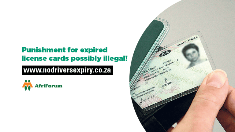 Punishment for expired license cards possibly illegal!