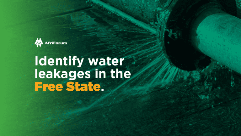 Identify water leakages in the Free State. 