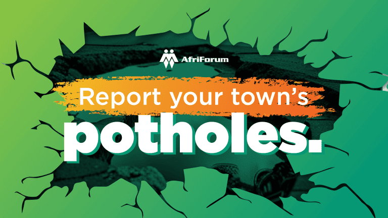 Report your town’s potholes. 