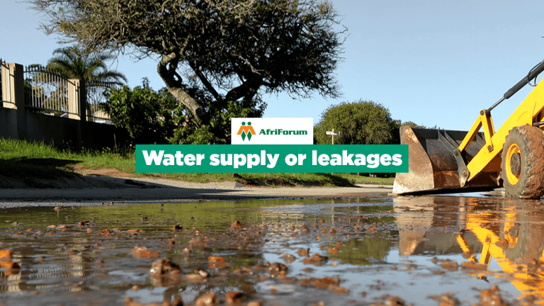 Water supply or leakages