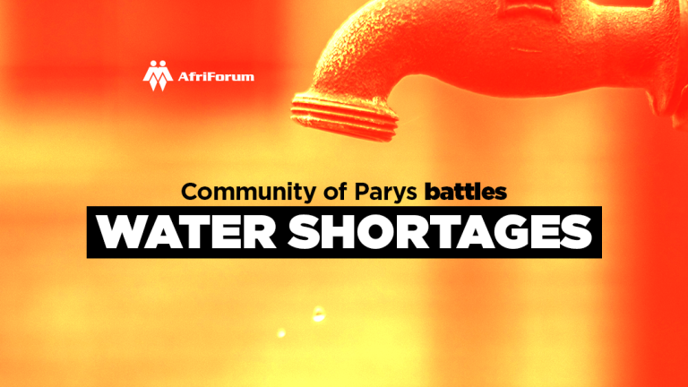 Community of Parys battles water shortages