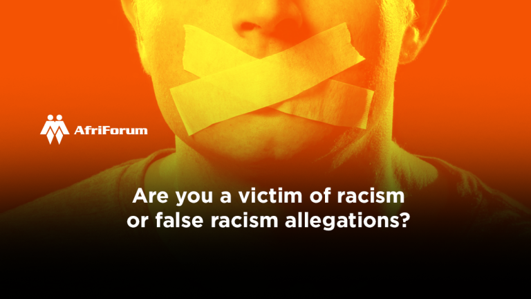 False racism allegations: AfriForum’s Private Prosecution Unit is ready to fight for the truth